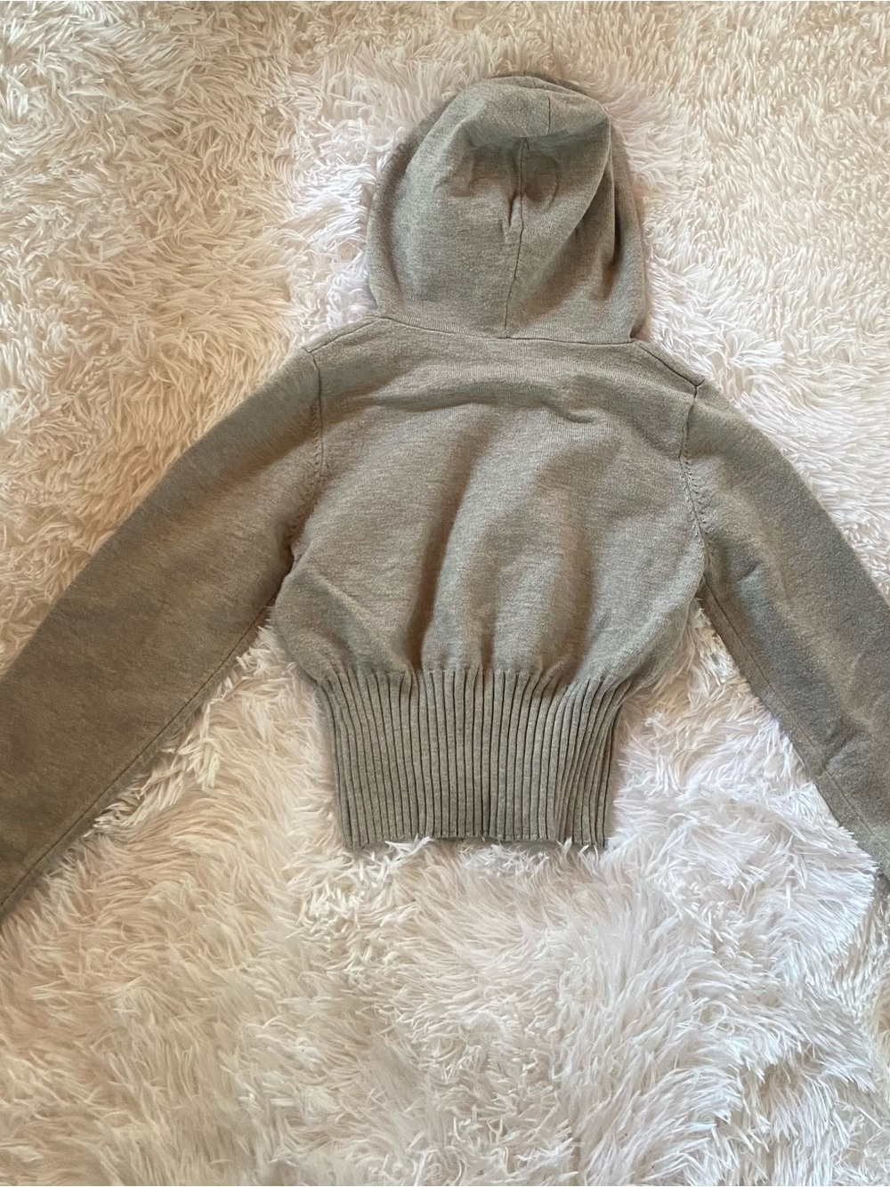 EUC Light Gray Knit Lounge Set, Size S - Picture 7 of 7